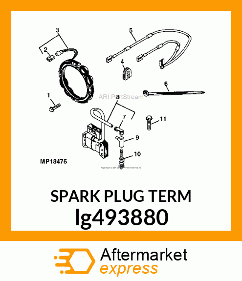 TERMINAL, CABLE lg493880