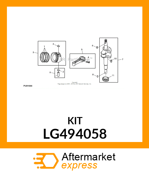 Piston Asm Std LG494058