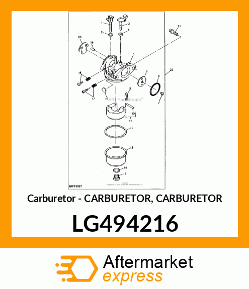 Carburetor LG494216