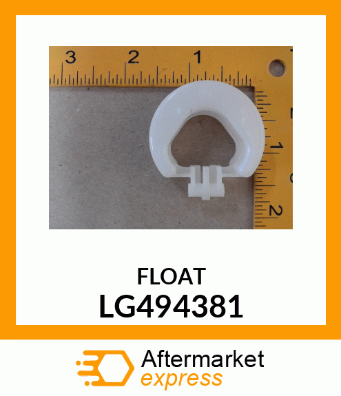 FLOAT, CARBURETOR LG494381