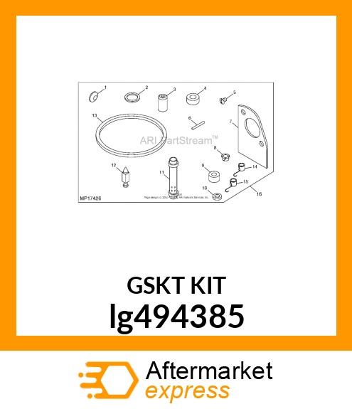 CARBURETOR KIT lg494385