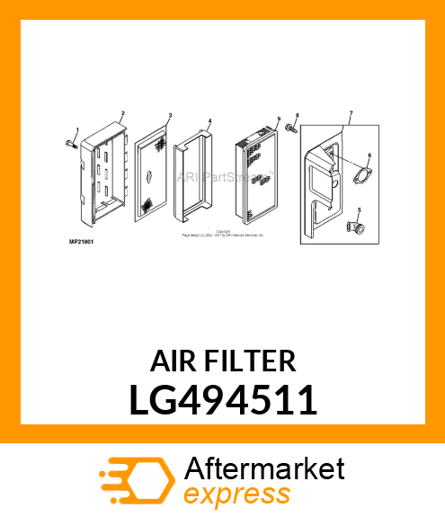 AIR FILTER LG494511