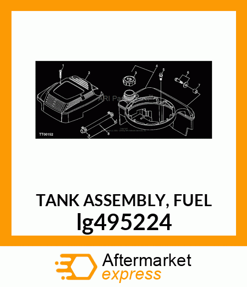 TANK ASSEMBLY, FUEL lg495224