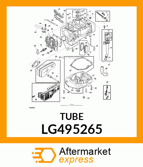 TUBE, OIL FILL LG495265