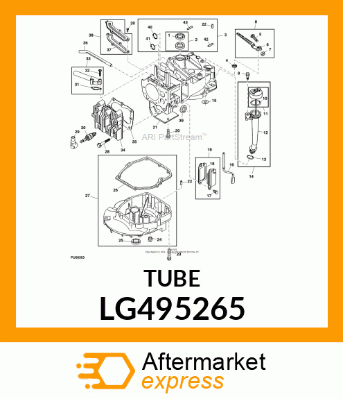 TUBE, OIL FILL LG495265