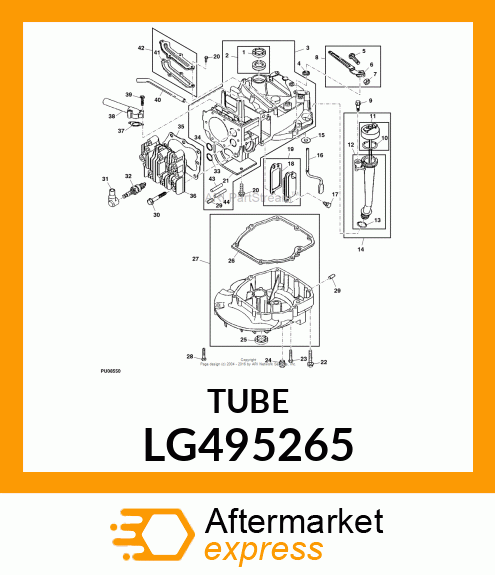 TUBE, OIL FILL LG495265