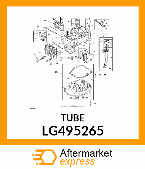 TUBE, OIL FILL LG495265