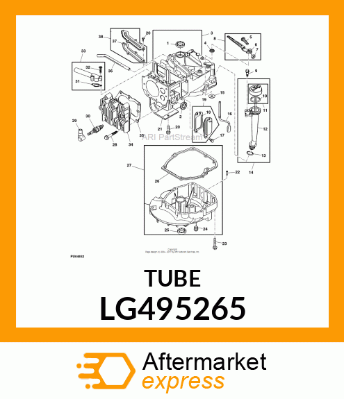 TUBE, OIL FILL LG495265