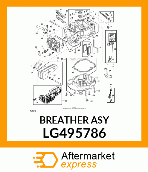 BREATHER ASSEMBLY LG495786