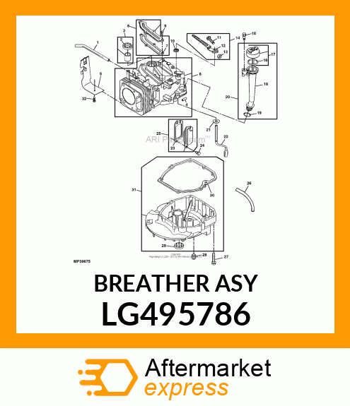 BREATHER ASSEMBLY LG495786