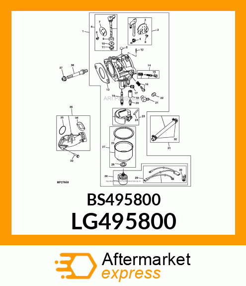 Screw LG495800