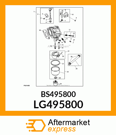 Screw LG495800