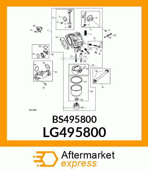 Screw LG495800