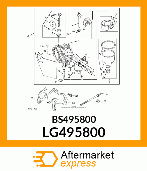 Screw LG495800