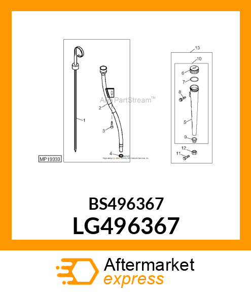 Dipstick LG496367