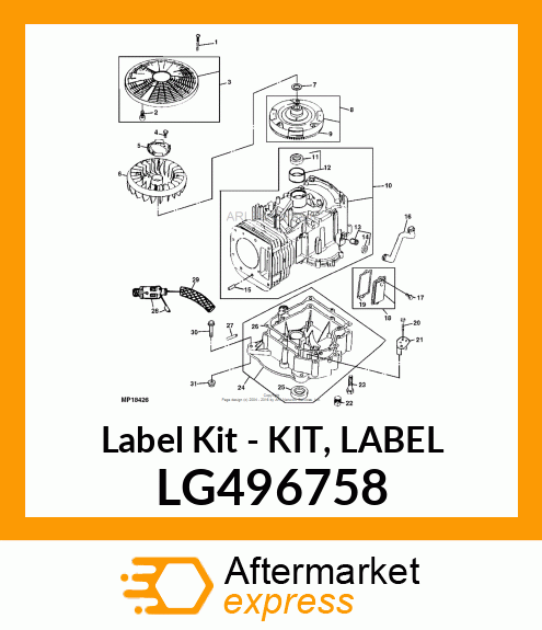 Label Kit LG496758