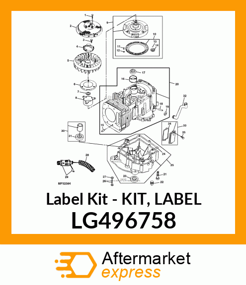 Label Kit LG496758