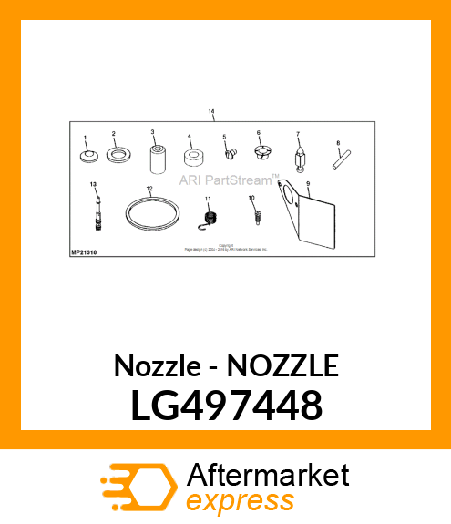 Nozzle LG497448