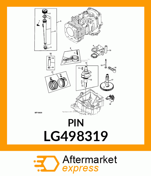 Piston Pin LG498319
