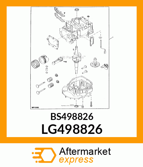 Short Block Assembly - BLOCK, SHORT ASS'Y LG498826