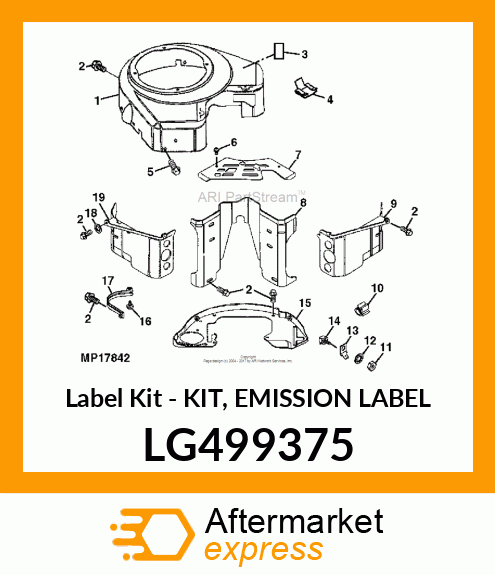 Label Kit LG499375