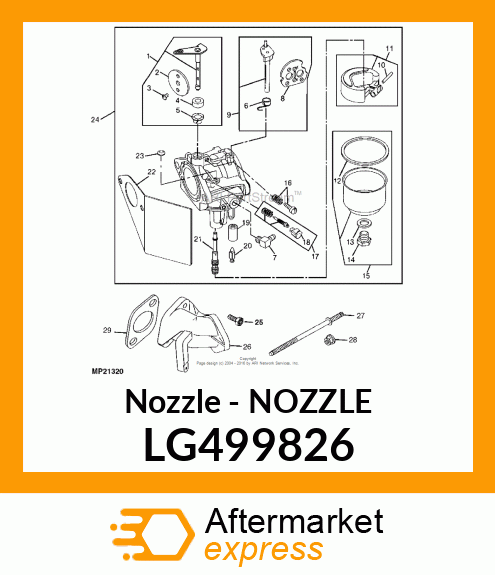 Nozzle LG499826