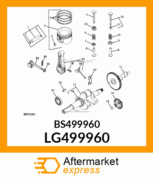 Piston Std Asm LG499960