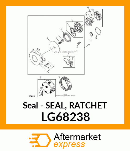 Seal Ratchet LG68238