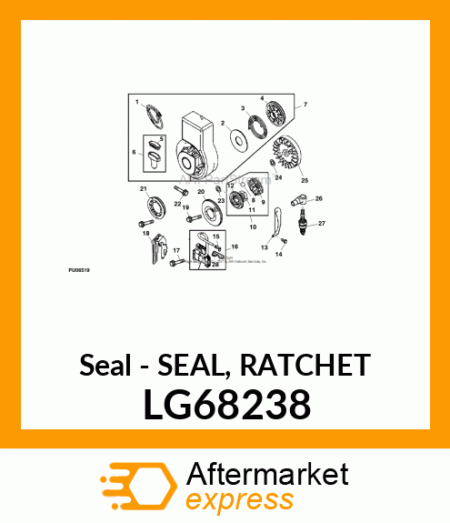 Seal Ratchet LG68238