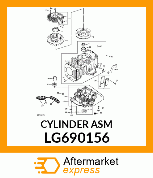 Cylinder Asm LG690156