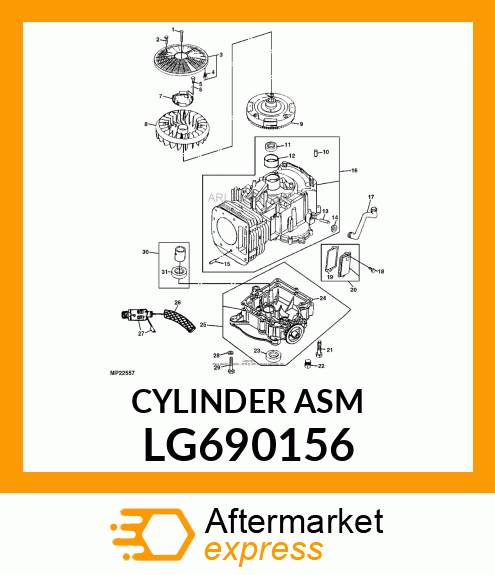 Cylinder Asm LG690156