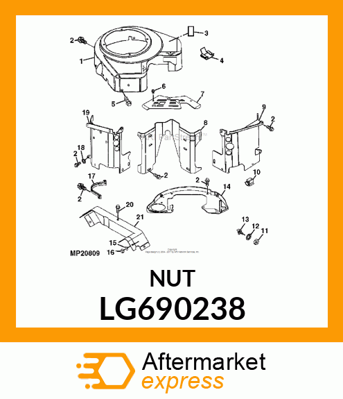 NUT LG690238