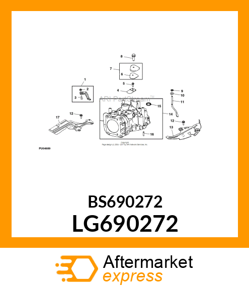 WASHER, GOVERNOR CRANK LG690272