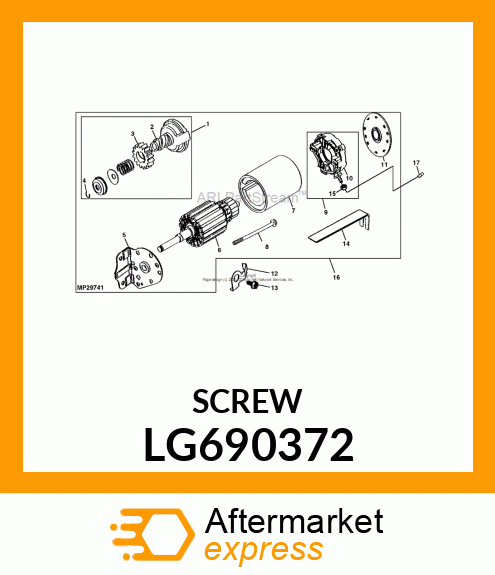 SCREW LG690372