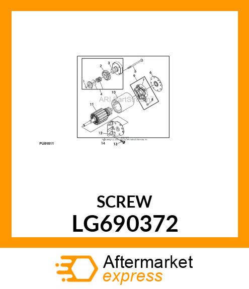 SCREW LG690372