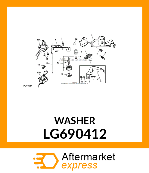 WASHER, THRUST LG690412