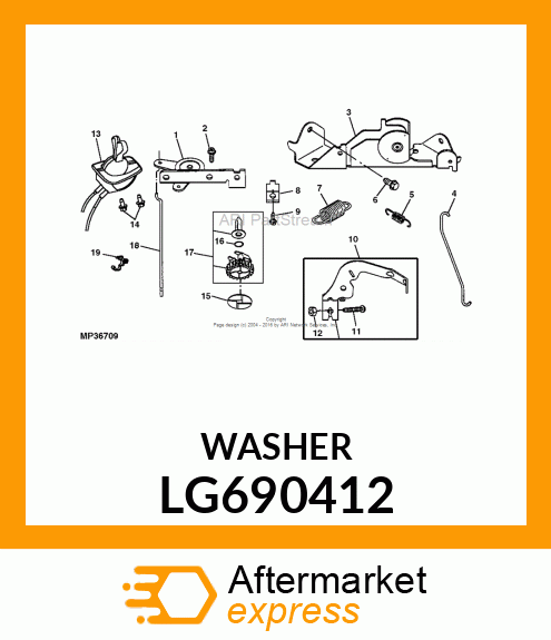 WASHER, THRUST LG690412