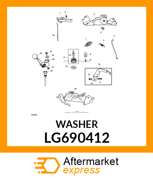 WASHER, THRUST LG690412