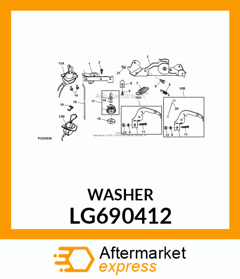 WASHER, THRUST LG690412