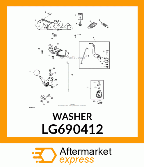 WASHER, THRUST LG690412