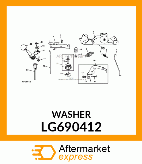 WASHER, THRUST LG690412