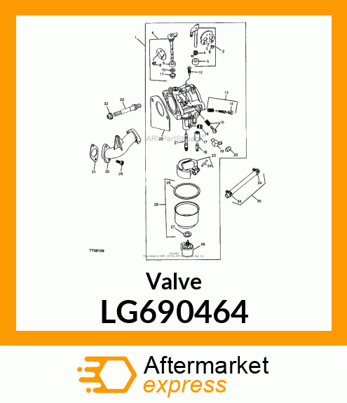 Valve LG690464