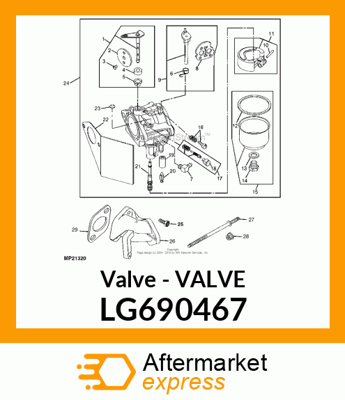 Valve LG690467