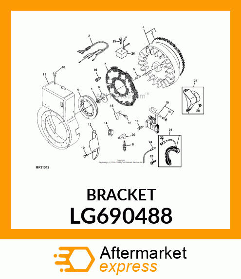 Guard Flywheel LG690488