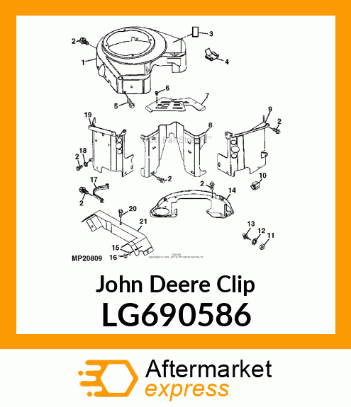 Clip - CLIP, WIRE LG690586