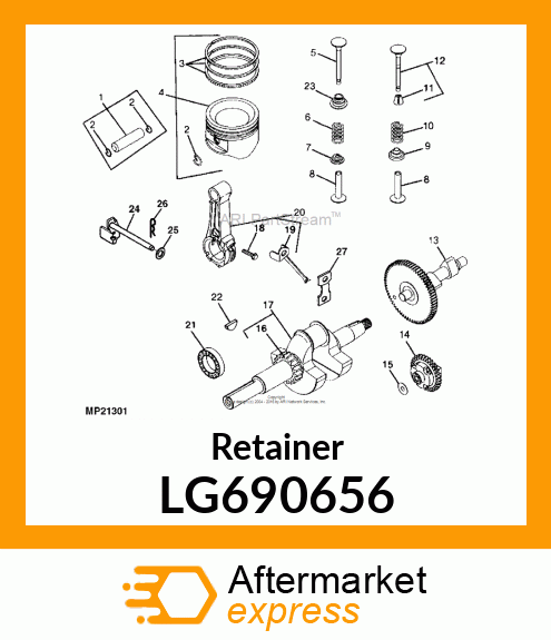 Retainer LG690656