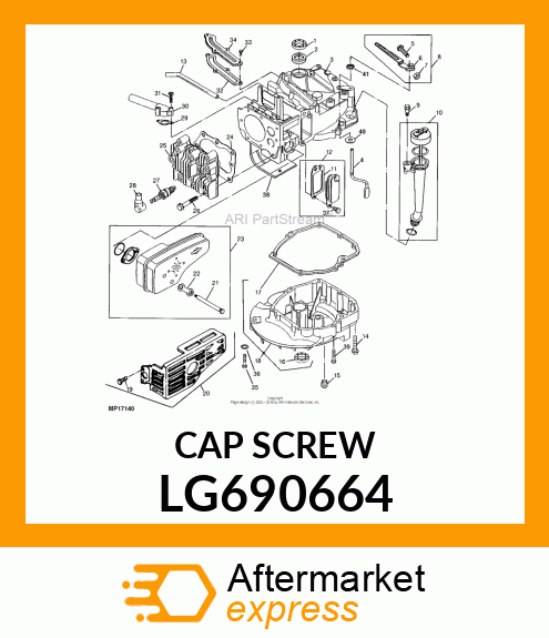 SCREW, HEX # LG690664