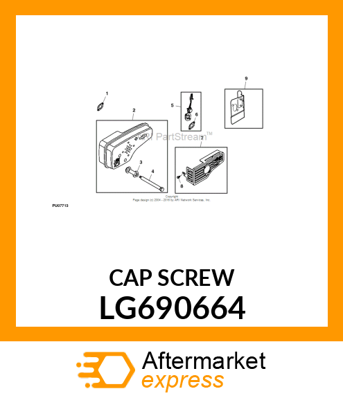 SCREW, HEX # LG690664