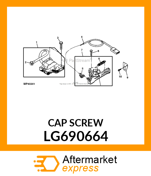 SCREW, HEX # LG690664