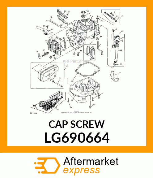 SCREW, HEX # LG690664